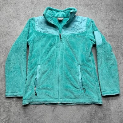 Nike ACG Cremallera Completa Polar Peludo Suéter Chaqueta Pequeña Mujer Verde Espuma de Mar Foto 1 de 4