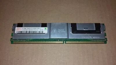 512MB PC2-5300F ECC FBuff RAM Server Hynix HYMP564F72BP8N3-Y5 DDR2 FB-DIMM - Imagen 1 de 2