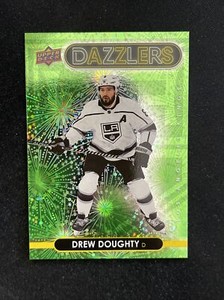 21-22 UD Extended Hockey Green Dazzlers DZ-117 Drew Doughty
