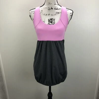 CALVIN KLEIN Quick Dry Racerback Pink & Black Activewear Top Women's Size Medium - Image 1 of 4