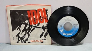 Billy Idol Hot in the City 45 RPM Vinyl Record LP with Picture Sleeve - Picture 1 of 2