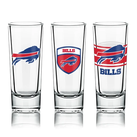 NFL Shot Glasses 6 Pack Set - Buffalo Bills Cover