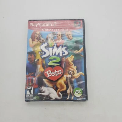 Rare EA Experience Sims 2: Pets (Sony PlayStation 2 PS2, 2006) Sealed NIB - Image 1 of 3