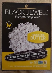 Microonde Popcorn Gourmet Touch of Butter 6 in Lotto (2 scatole, 3 in ea) - Foto 1 di 3