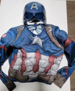 Captain America Halloween Costume Size Small - Picture 1 of 8