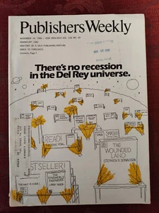 Rare PUBLISHERS WEEKLY Book Trade Magazine November 14 1980 Landon Y. Jones - Imagen 1 de 1