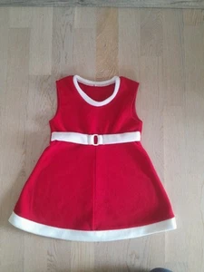Weihnachtskleid ,Gr.98-104 , Wie neu! - Bild 1 von 2