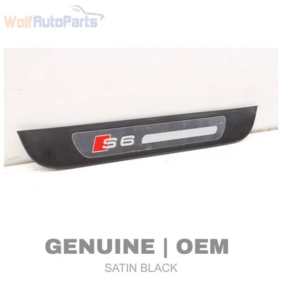 AUDI S6 2013-2018 4,0 L - Panel de umbral de puerta trasera derecha / placa de desgaste (S6) Foto 1 de 4
