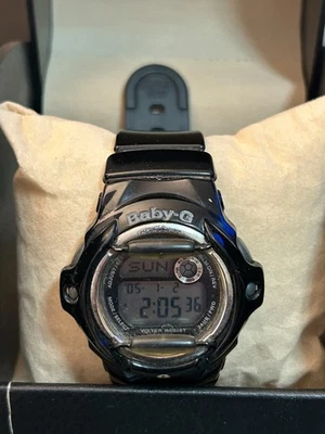Relógio digital Casio Baby‐G BG‐169R preto 20BAR resistente a choques — funcionando - Imagem 1 de 4