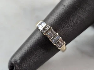 Womens Vintage Estate 14k White Gold Diamond Ring 2.8g #E3625 - Picture 1 of 6