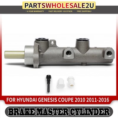 Brake Master Cylinder for Hyundai Genesis Coupe 2010-2015 2016 L4 2.0L V6 3.8L - Image 1 of 4