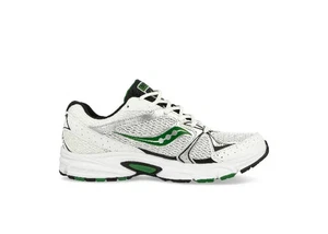 Saucony Ride Millennium Performance Running Shoes - White/Green - Picture 1 of 1