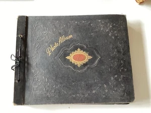 400+ VTG Photo Album 1950s Men Women Family Military Tucson Air Stream A419 - Picture 1 of 22