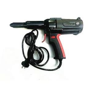 Pistola remachadora eléctrica mejorada, pistola remachadora hueca, herramienta remachadora portátil de mano - Imagen 1 de 15