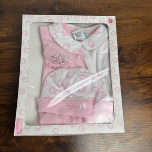 Pagliaccetto e berretto vintage Weebok bambina 6-9 mesi - Foto 1 di 12