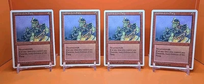 🔴🔴🔴 (4) 1995 Magic The Gathering CHRONICLES GOBLINS OF THE FLARG NEAR MINT 🔴 - Image 1 of 4