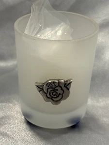 Phi Sigma Sigma Foot Footed Votive Shot Glass Candle Holder RETRO - Picture 1 of 2