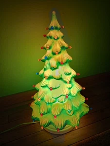 Vintage Union Products 21" Blasform Weihnachtsbaum getestet funktioniert Retro - Bild 1 von 7