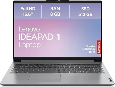 Lenovo Ideapad 1 15,6" / AMD Ryzen 3 7320U / 512GB - Bild 1 von 4