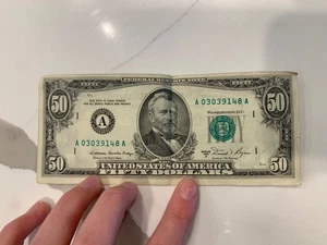 1981 Fifty Dollar Bill - Picture 1 of 4