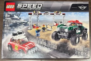 LEGO SPEED CHAMPIONS 75894 1967 Mini Cooper S Rally & 2018 MINI JCW Buggy - Picture 1 of 6