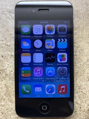 Apple iPhone 4S 16GB Black, ATT GOOD WORKING CONDITION! - Image 1 of 4