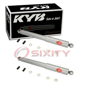 2 pc KYB Gas-a-Just Rear Shock Absorbers for 1968-1972 GMC P25 P2500 Van ag - Picture 1 of 5