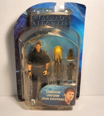 Diamond Select Stargate Atlantis John Sheppard Garrison Uniforme Figura Caja Daño Foto 1 de 4