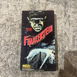 Frankenstein VHS 1931 Universal Monsters 1987 MCA Restored Edition - Picture 1 of 7