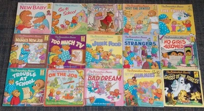 Lot Of 15 The Berenstain Bears Children Picture Books Vintage 1974-1988 - Image 1 of 4