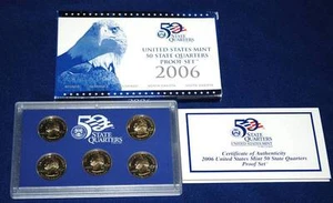 2006 QUARTER Proof Set in original BLUE box - Picture 1 of 1