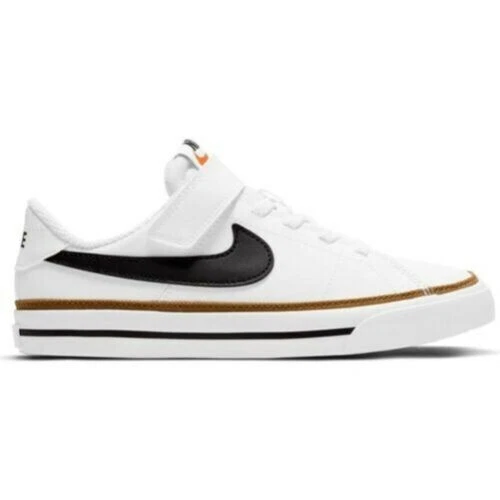 Size 13 (PS) - Nike Court Legacy Low White Desert Ochre