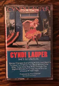 CASSETTE TAPE~ CYNDI LAUPER~ 1983~ SHE'S SO UNUSUAL - Picture 1 of 7