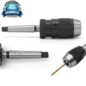 1-16mm Self Tighten Keyless Lathe Drill Chuck MT2-B16 Taper Arbor for Lathe MK2 - Picture 1 of 9