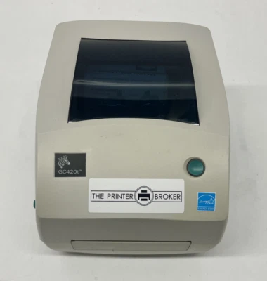 Zebra GC420T Thermal Label Printer With Serial Parallel USB GC420-100520-000 - Image 1 of 4