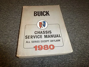 1980 Buick Estate Wagon Chassis Shop Service Repair Manual Book xo - Picture 1 of 1