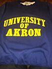 University Of Akron Vintage Sweatshirt By Gear For Sports Size Large Worn Comfy
