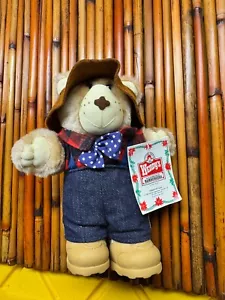Peluche vintage Furskins 7" Farrell Furskin 1986 orsacchiotto di Wendy's peluche - Foto 1 di 4