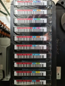 10x unità lotto stock IBM Tape Cartridge 3592 ECONOMY 24R0316 60GB 180GB 3:1 JJ - Photo 1/2
