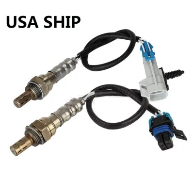 2PCS Oxygen Sensor Up+Down 234-4650 For 2001-2004 Chevrolet Impala Monte Carlo - Image 1 of 4