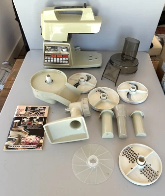 VTG Oster Touch Control Kitchen Center w/ Manual & Accessories Tested & Working! - Image 1 of 4