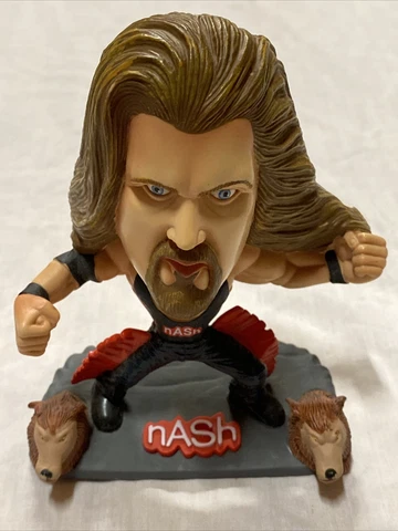 Vintage WCW Kevin Nash Head Bangers Statue 1999 Marvel Wrestling Action Figure Cover