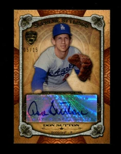 2013 Topps Supreme Stylings Don Sutton AUTO Karte #'d 5/15 #2168 - Bild 1 von 1