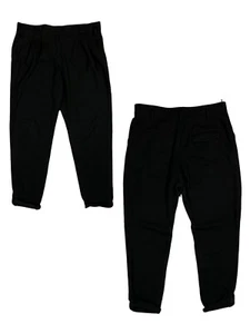 Sonia Rykiel Damen Hose 100% Wolle Ballonbein Crop Trousers Schwarz Gr. 46 - Bild 1 von 21