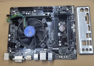Gigabyte GA-H110M-D2 bundle intel i5 6500+16GB ddr4 Ram+Kühler blende - Afbeelding 1 van 8