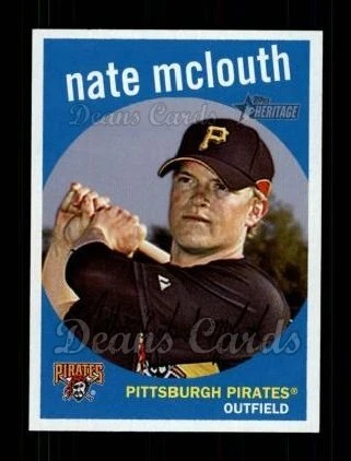 2008 Topps Heritage #290 Nate McLouth Pirates 8 - NM/MT - Image 1 of 1