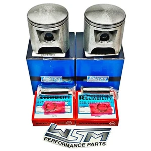 NEW WSM SEA-DOO 720 .25MM OVER PISTONS 1995-2003 GSI HX SP GS GTI GS GTS LE SPX - Picture 1 of 1