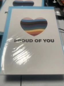 Gay Pride Apparel Proud of You Pride Greeting Card - Picture 1 of 2