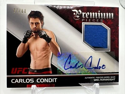 Carlos Condit 2012 Premium Pieces Auto Relic 77/88 UFC - 902  - Image 1 of 2