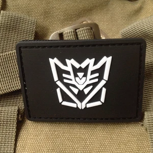 Evil Forces Robot fighter Autobots USA US ARMY BADGE 3D PVC PATCH - Picture 1 of 6